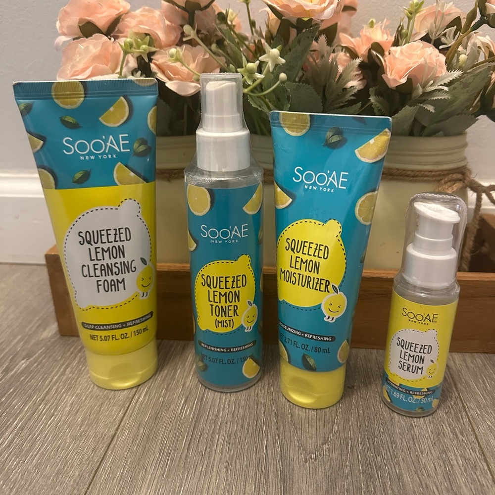 Soo'AE Squeezed Lemon Skincare Set